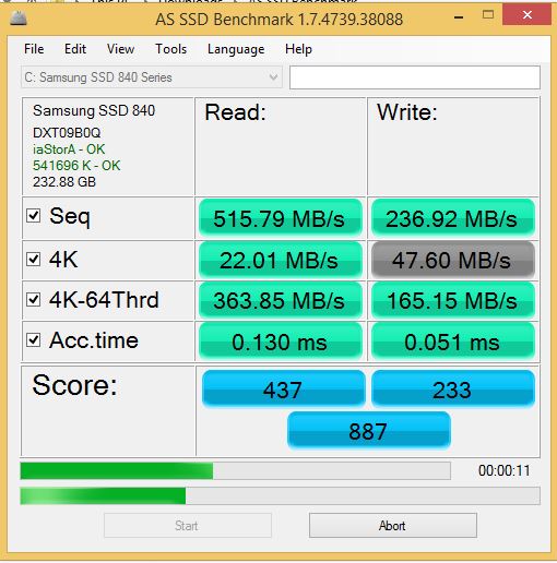 check your ssd